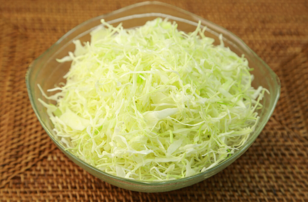 千切りキャベツ
