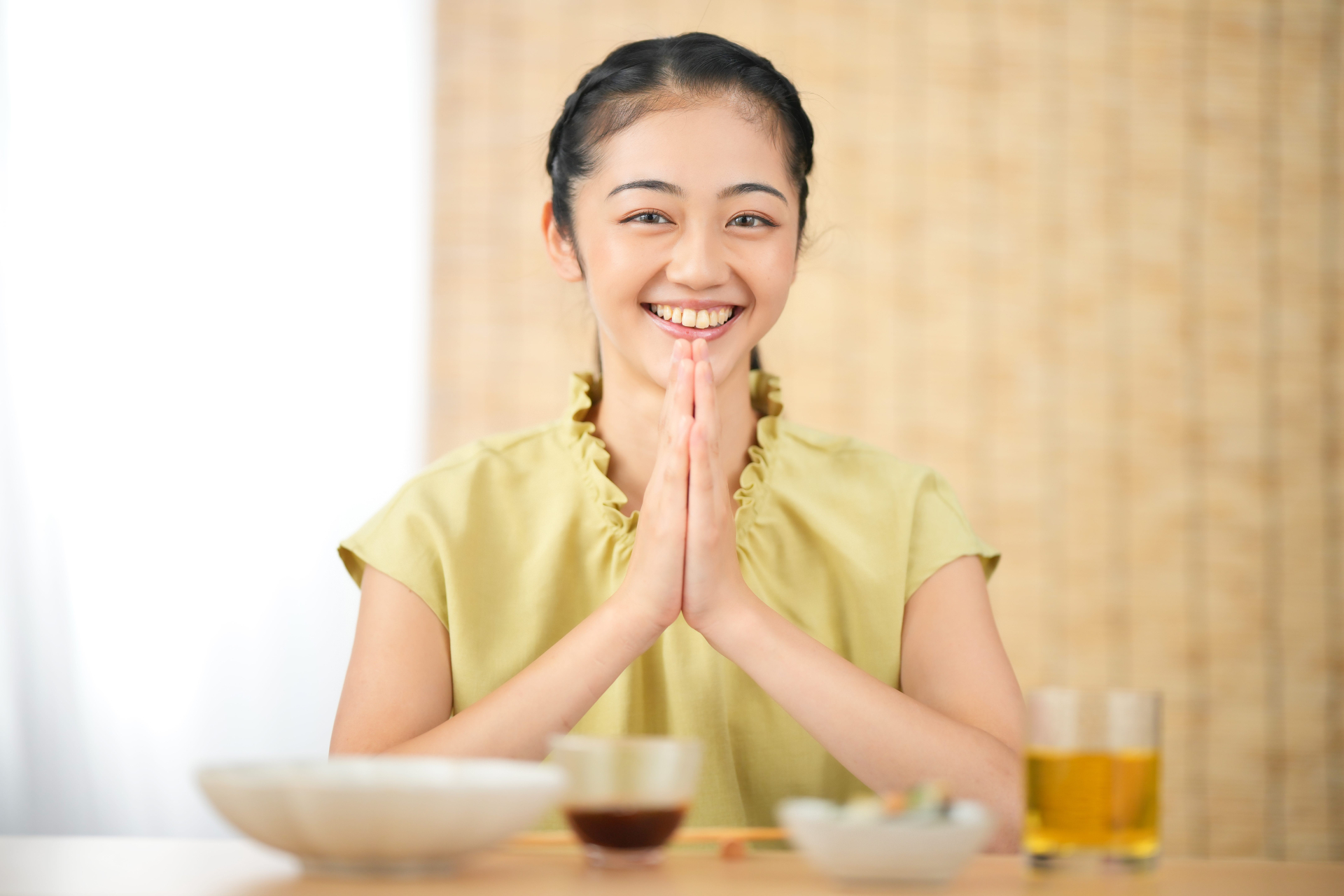 ご馳走様　女性