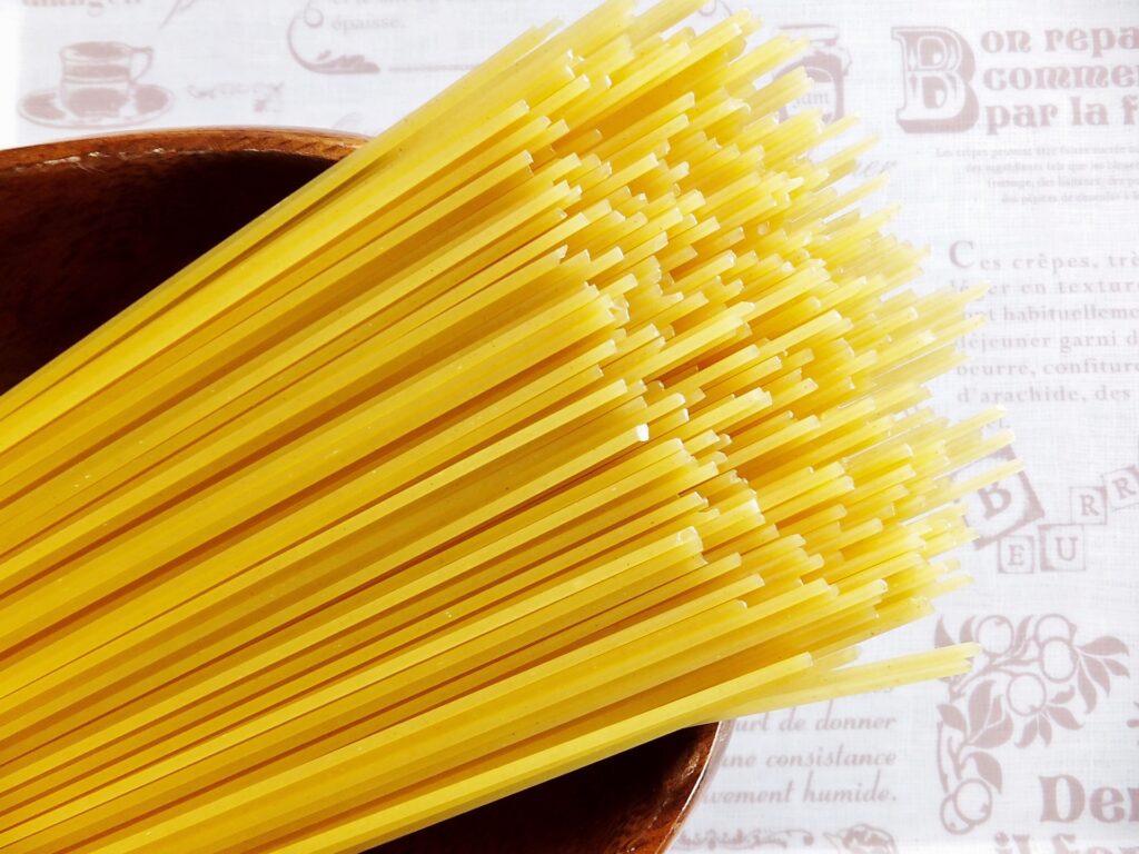 乾燥パスタ