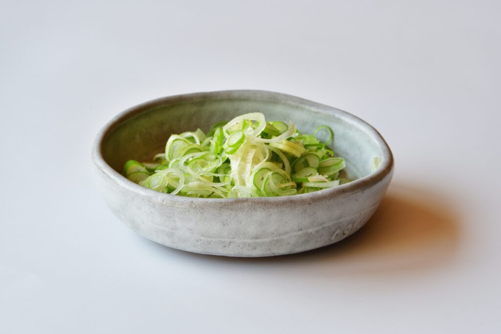 薬味のネギ