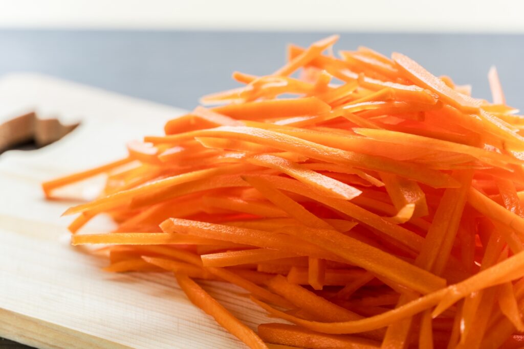 にんじんの千切り