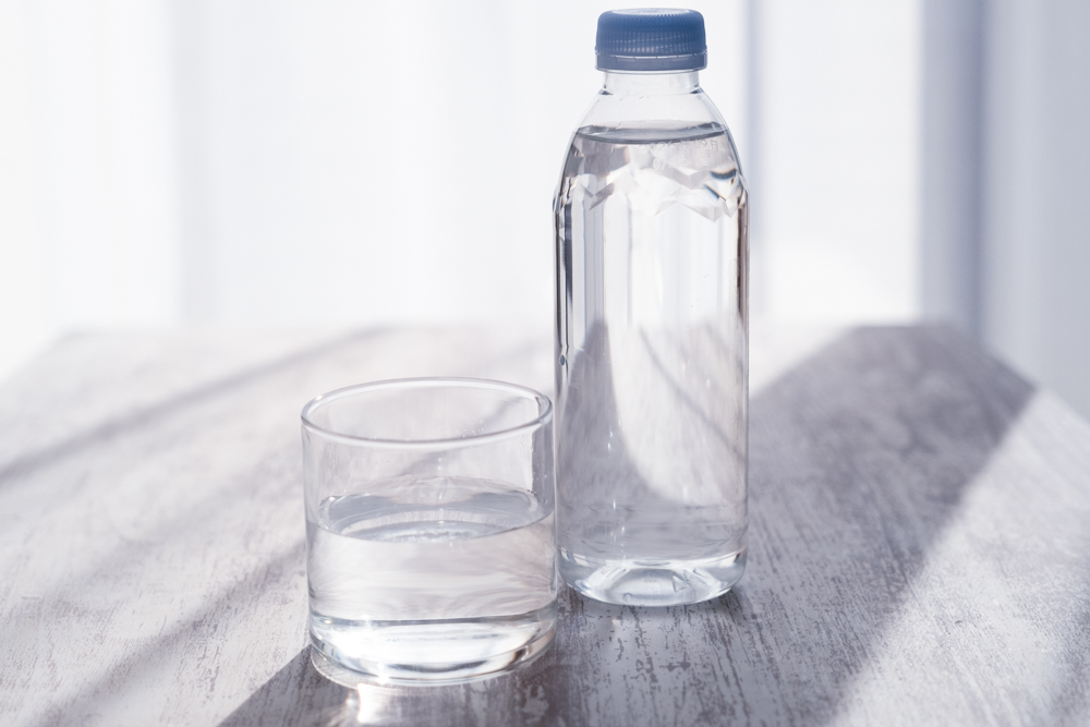 常温のお水