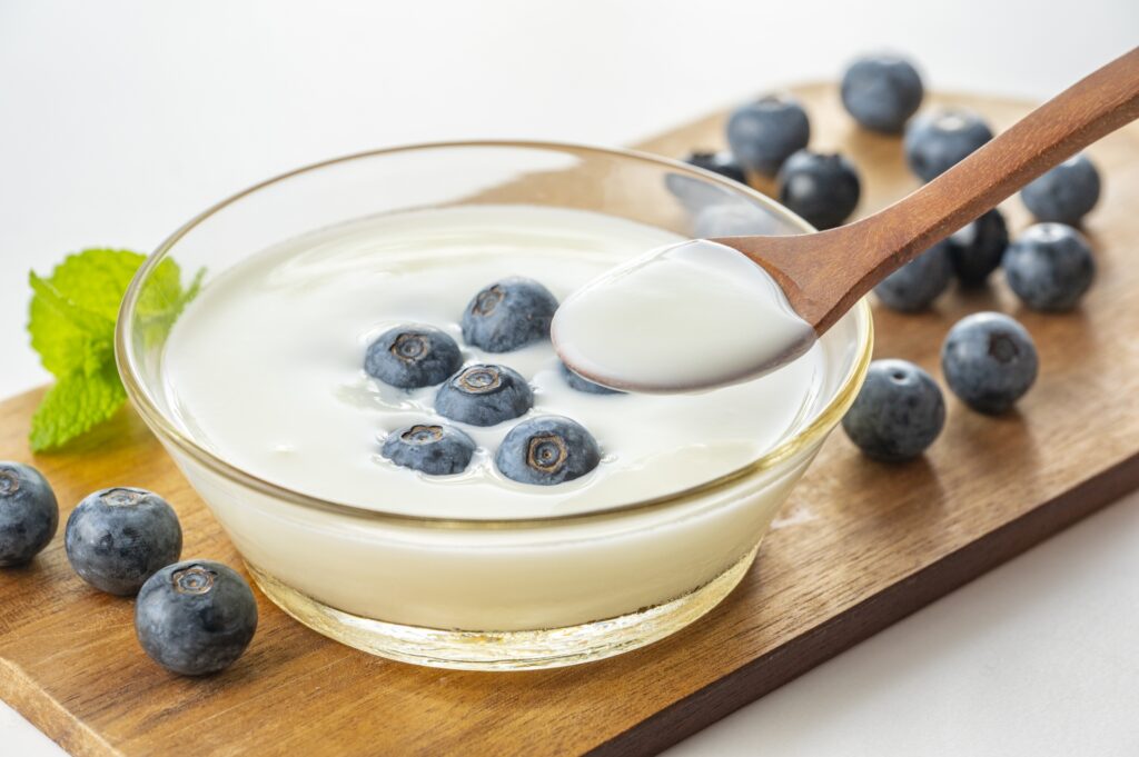 ブルーベリーヨーグルト