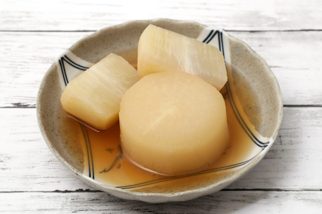 茹で大根