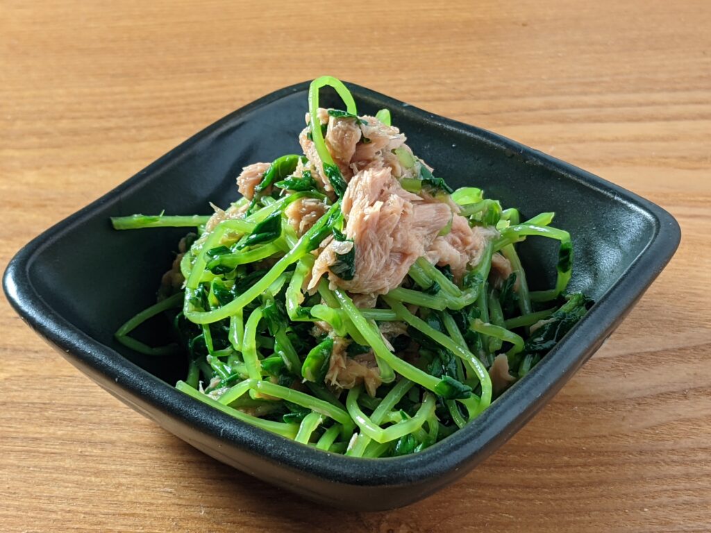 ツナ缶の和物