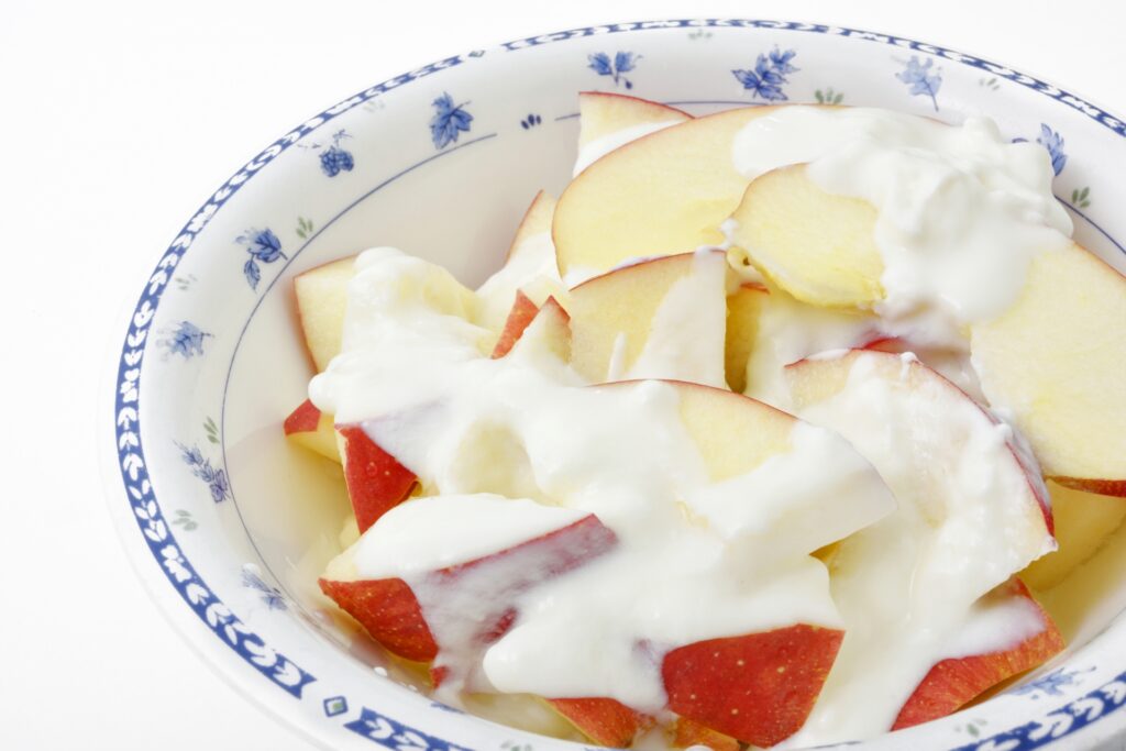 ヨーグルトりんご