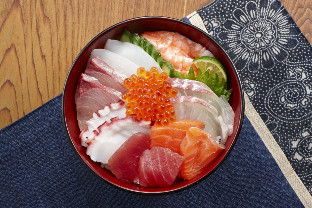 海鮮丼